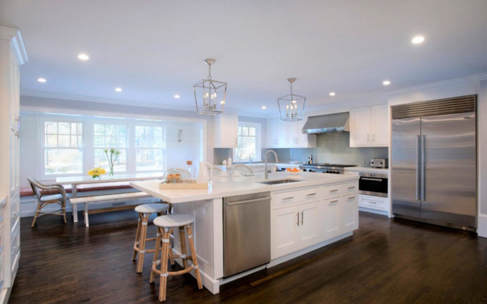 Kitchen Remodeling Milton Shingle Style Renovation Interior 6